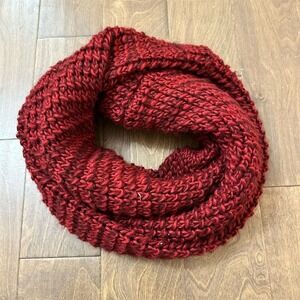 Express Women's Red Infinity Scarf Winter‎ Neck Warmer